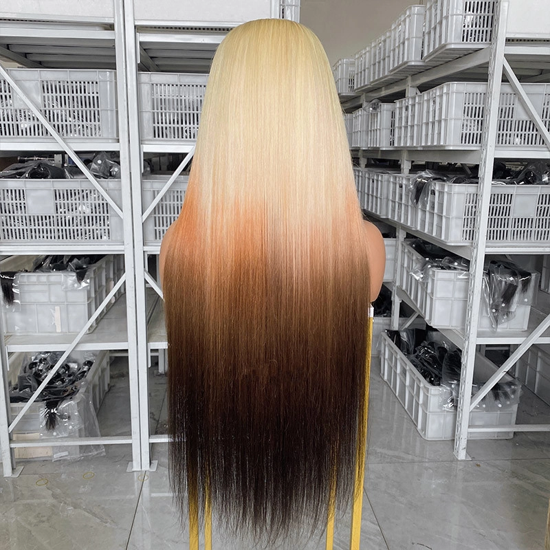 28inch 5x5 HD Lace Closure Wig Blonde Color As Pic Straight Hair